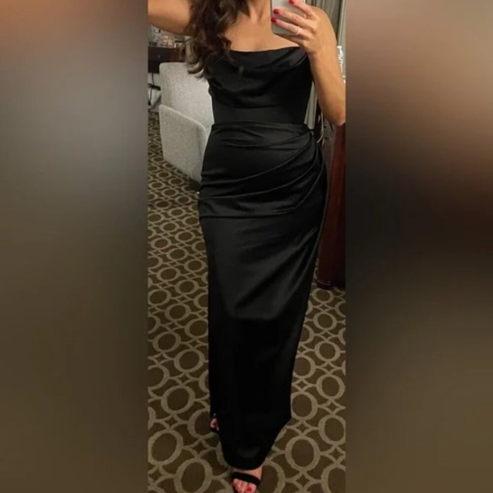 House of CB Adrienne dress Black M Medium Party Dress